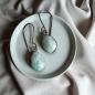 Preview: Ohrhänger Larimar in 925 Silber