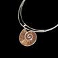 Preview: Halsschmuck Ammonit in 925 Silber