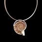 Preview: Halsschmuck Ammonit in 925 Silber
