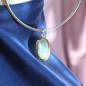 Preview: Halsschmuck Larimar in 925 Silber