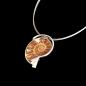 Preview: Halsschmuck Ammonit in 925 Silber