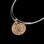 Preview: Halsschmuck Ammonit in 925 Silber