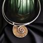 Preview: Halsschmuck Ammonit in 925 Silber