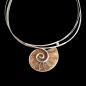 Preview: Halsschmuck Ammonit in 925 Silber