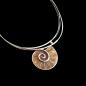 Preview: Halsschmuck Ammonit in 925 Silber