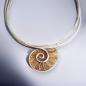 Preview: Halsschmuck Ammonit in 925 Silber