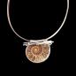 Preview: Halsschmuck Ammonit in 925 Silber