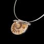 Preview: Halsschmuck Ammonit in 925 Silber