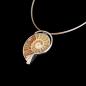 Preview: Halsschmuck Ammonit in 925 Silber