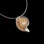 Preview: Halsschmuck Ammonit in 925 Silber