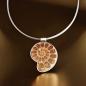 Preview: Halsschmuck Ammonit in 925 Silber