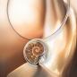 Preview: Halsschmuck Ammonit in 925 Silber