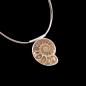 Preview: Halsschmuck Ammonit in 925 Silber