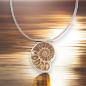 Preview: Halsschmuck Ammonit in 925 Silber