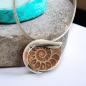 Preview: Halsschmuck Ammonit in 925 Silber