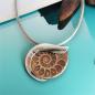 Preview: Halsschmuck Ammonit in 925 Silber