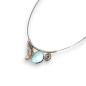 Preview: Halsschmuck Larimar in 925 Silber