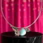 Preview: Halsschmuck Larimar in 925 Silber