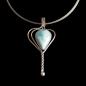 Preview: Halsschmuck Larimar in 925 Silber
