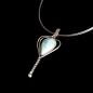 Preview: Halsschmuck Larimar in 925 Silber