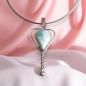 Preview: Halsschmuck Larimar in 925 Silber