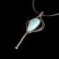 Preview: Halsschmuck Larimar in 925 Silber