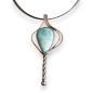 Preview: Halsschmuck Larimar in 925 Silber