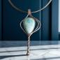 Preview: Halsschmuck Larimar in 925 Silber