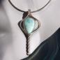 Preview: Halsschmuck Larimar in 925 Silber