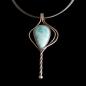 Preview: Halsschmuck Larimar in 925 Silber