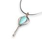 Preview: Halsschmuck Larimar in 925 Silber