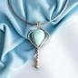Preview: Halsschmuck Larimar in 925 Silber