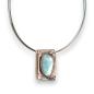 Preview: Halsschmuck Larimar in 925 Silber