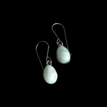 Ohrhänger Larimar in 925 Silber