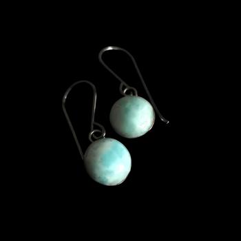 Ohrhänger mit Larimar