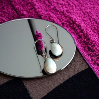 Ohrhänger mit Larimar