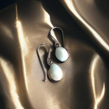 Ohrhänger mit Larimar