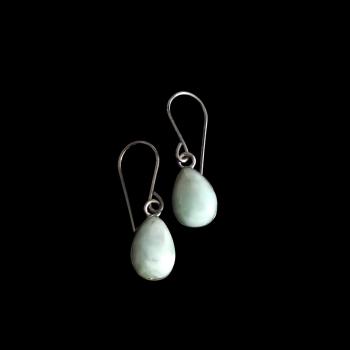 Ohrhänger Larimar in 925 Silber