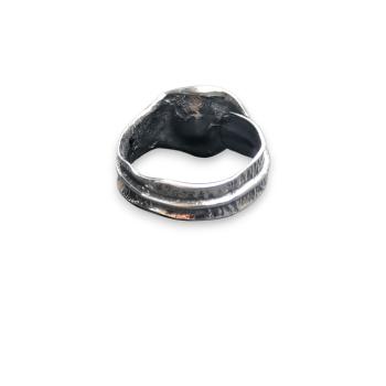 Ring Larimar in 925 Silber