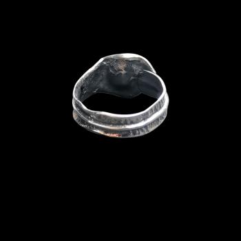Ring Larimar in 925 Silber