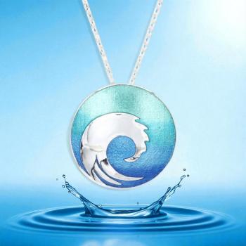 AH Shines of Color "Welle" blau