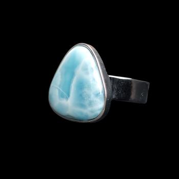 Preview: Ring Larimar in 925 Silber