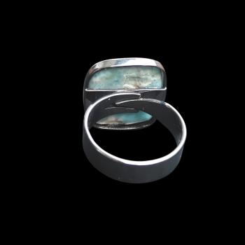 Preview: Ring Larimar in 925 Silber