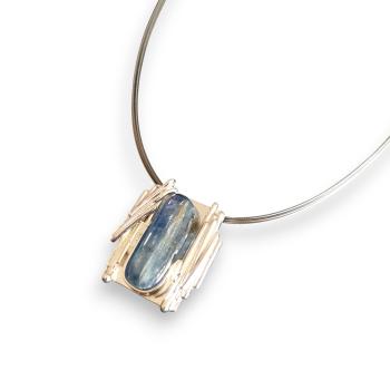 Halsschmuck Kyanit in 925 Silber