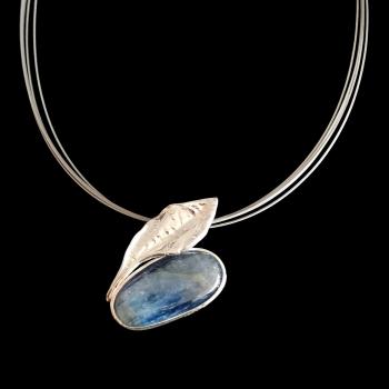 Halsschmuck Kyanit in 925 Silber