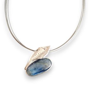 Halsschmuck Kyanit in 925 Silber