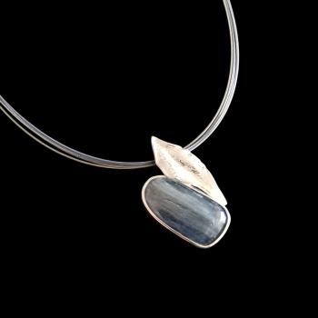 Halsschmuck Kyanit in 925 Silber