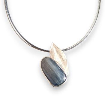 Halsschmuck Kyanit in 925 Silber