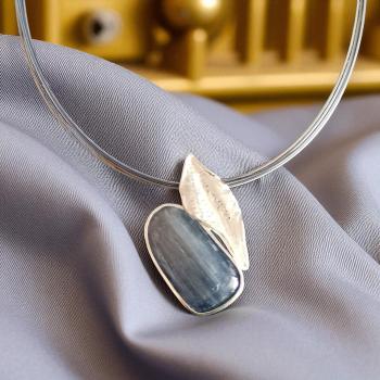 Halsschmuck Kyanit in 925 Silber