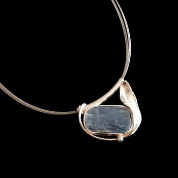 Halsschmuck Kyanit in 925 Silber